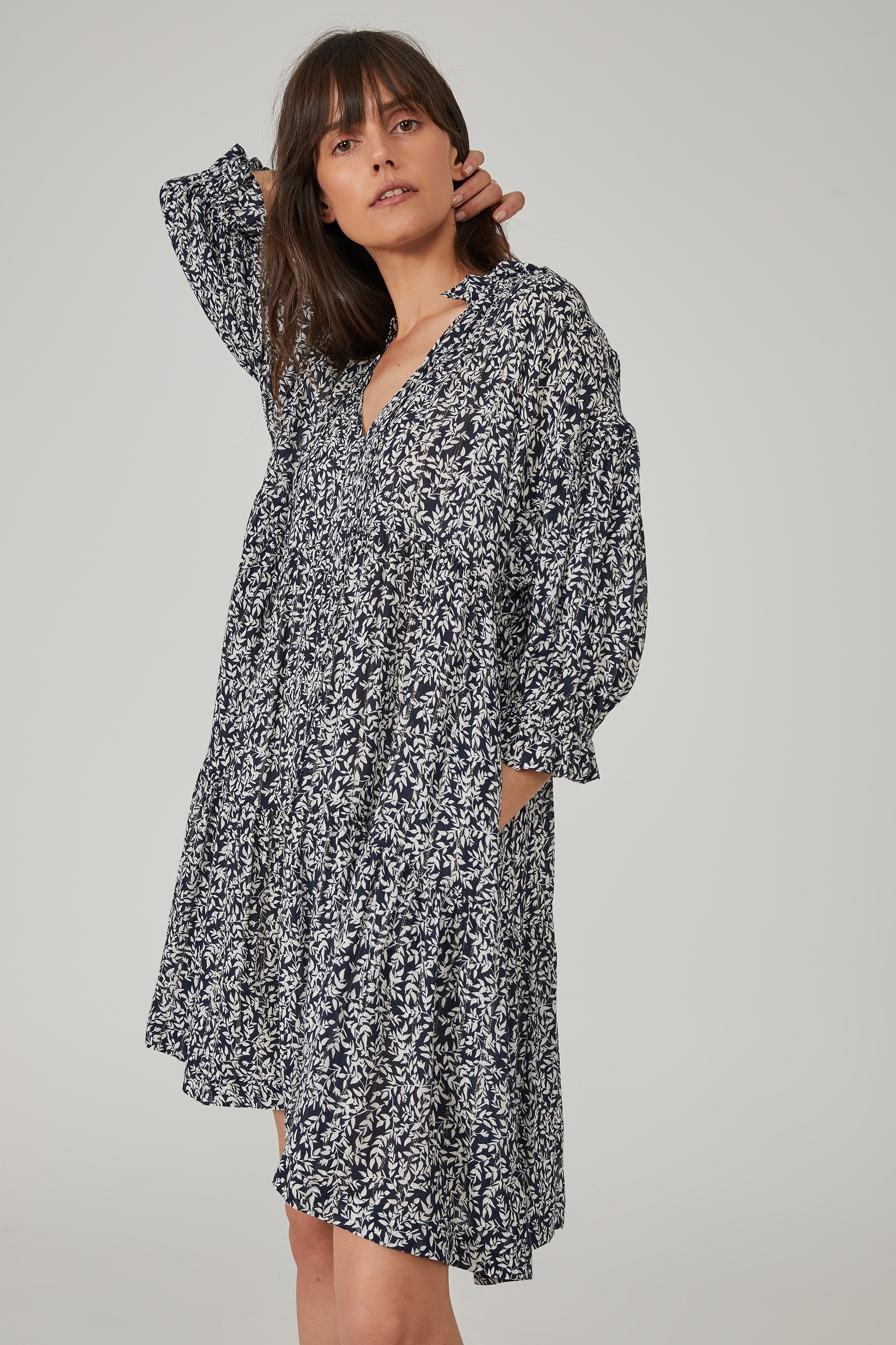 Short Ruffle Tiered Dress